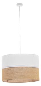 TK Lighting - Závěsná lampa nad stůl Linobianco