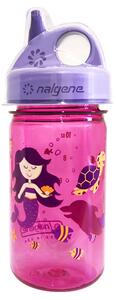 Dětská lahev Nalgene Grip ’n Gulp 350 ml Barva: růžová/fialová