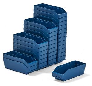 AJ Produkty Skladová nádoba REACH, 300x120x95 mm, bal. 30 ks, modrá