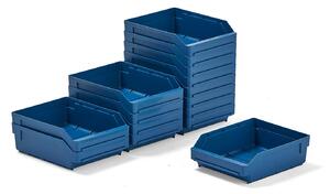 AJ Produkty Skladová nádoba REACH, 300x240x95 mm, bal. 15 ks, modrá