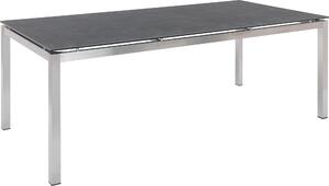 ZAHRADNÍ STŮL, kov, sklo, 200/100/75 cm Amatio - Venkovní stoly