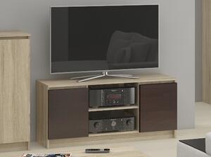 Ak furniture TV stolek Beron 140 cm sonoma/venge