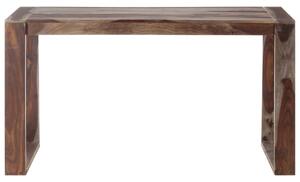 Jídelní stůl 140 x 70 x 76 cm masivní sheeshamové dřevo