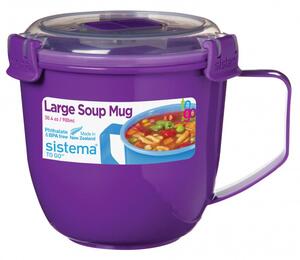 Hrnek Sistema Large Soup Mug Color Barva: zelená