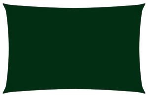 Stínící plachta oxfordská látka obdélníková 2x5 m tmavě zelená
