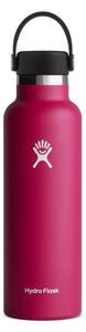 Láhev Hydro Flask Standard Mouth 21 oz Barva: růžová/černá