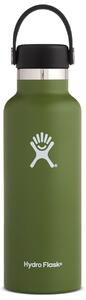 Láhev Hydro Flask Standard Mouth 18 oz Barva: tmavě zelená