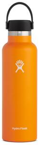Láhev Hydro Flask Standard Mouth 21 oz Barva: oranžová/černá