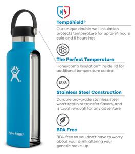 Termolahev Hydro Flask Standard Flex Cap 24 oz Barva: modrá