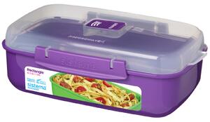 Box na jídlo Sistema Rectangle 1.25l Barva: fialová