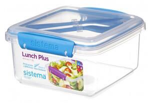 Box na svačinu Sistema Lunch Plus To Go 1,2L Barva: světle modrá