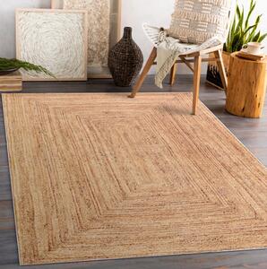 Makro Abra Kusový koberec vhodný k praní ANDRE 1017 protiskluzový béžový Rozměr: 120x170 cm