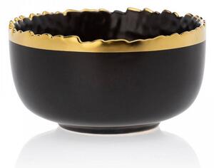 DekorStyle Keramická miska Kati 11,5 cm černá