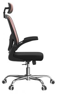 TP Living Kancelářská otočná židle Dory růžová