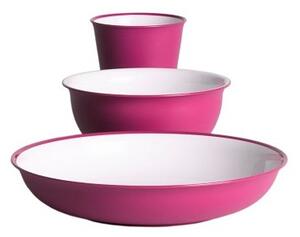 Sada nádobí Omada Sanaliving Set 3pcs Barva: růžová