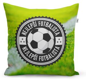 Sablio Polštář Nejlepší fotbalista: 40x40 cm