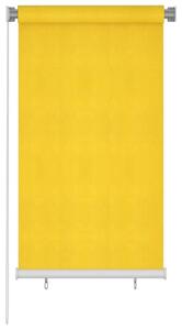 Venkovní roleta 80 x 140 cm žlutá HDPE