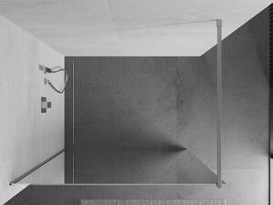 Mexen Kioto sprchová zástěna 100x200 cm 8 mm, chromový profil, sklo efekt zrcadla, 800-100-101-01-50