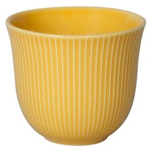 Loveramics Brewers - 250ml Embossed Tasting Cup - Yellow