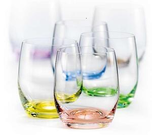 Crystalex barevné skleničky Club Rainbow 300 ml 6 ks