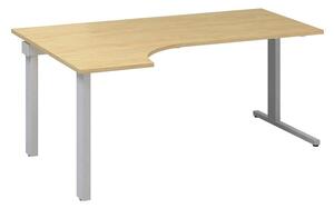 Kancelářský stůl Pro Office C 80/120x180 cm levý Barva: Bílá