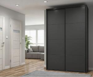 Šatní skříň Flex 150/238, grafit