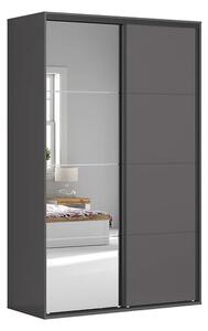 Šatní skříň Flex 150/236, grafit