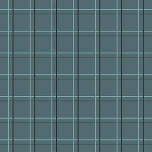 Tyrkysová geometrická vliesová tapeta, tartan, 6505-1, Batabasta, Ichwallcoverings ROZBALENO