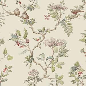 Vliesová tapeta na zeď, krémová, větvičky, 113346, Laura Ashley Signature ROZBALENO