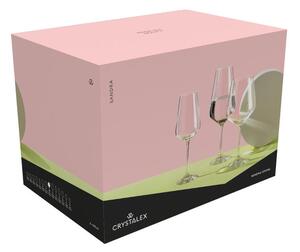 Crystalex - Bohemia Crystal Sklenice na šampaňské Sandra 200 ml, 6 ks