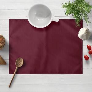 Biante Dekorační prostírání na stůl Rongo RG-085 Tmavě bordó 30x40 cm