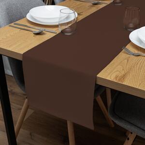 Biante Dekorační běhoun na stůl Rongo RG-083 Čokoládově hnědý 20x120 cm