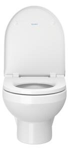 Duravit No.1 - SET Závěsné WC, Rimless + sedátko se sklápěcí automatikou, bílá 45620900A1