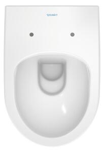 Duravit No.1 - SET Závěsné WC, Rimless + sedátko se sklápěcí automatikou, bílá 45620900A1