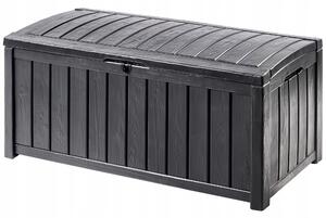 Zahradní úložný box Keter 390 l černý plast 128x65x61 cm