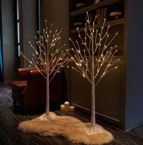 Tutumi, LED vánoční stromek Bříza 180cm CD007-96, bílá, CHR-00107