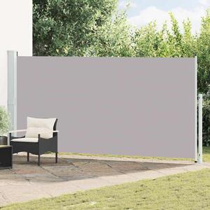 Zatahovací boční markýza 180 x 514 cm šedá 313407