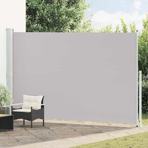Zatahovací boční markýza 220 x 514 cm šedá 313431