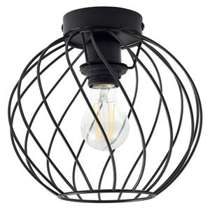 Stropní Lampa Lindby, Danika, stmívatelné, Černá, Obývací pokoj, Kov, Moderní