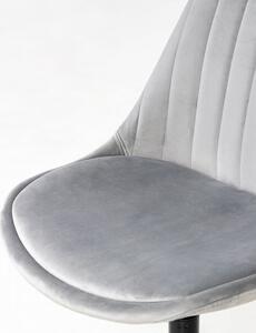 Hector Otočná židle Borgo šedá