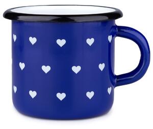 Hrnek Zulu Cup Mini Heart Barva: modrá/bíla