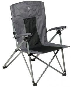 Židle Bo-Camp Fraser Barva: šedá/černá