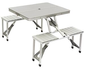 Stůl s lavicemi Bo-Camp Picnic table Barva: šedá