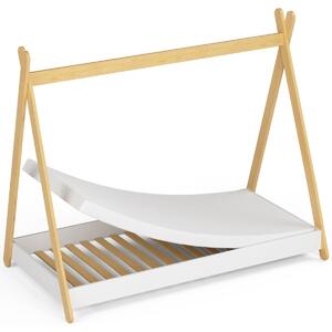 Ak furniture Dětská postel GEM 160x80 cm bílá