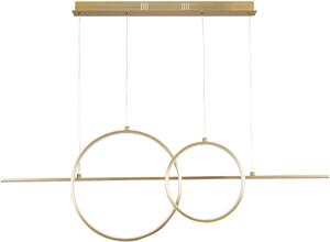 Goldlux Laura závěsné svítidlo 1x42 W zlatá 331809