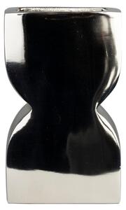 Stříbrná kovová váza ZUIVER CONES S