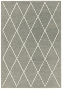 Šedý koberec Swans Diamond Silver Rozměry: 80x150 cm