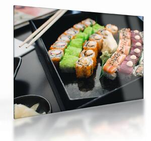 Skleněný obraz - Sushi (70x50 cm)