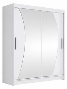 Velká šatní skříň WESTA X bílá šířka 150 cm