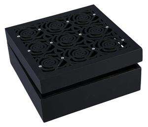 Dárková krabička ROSE 02 černá